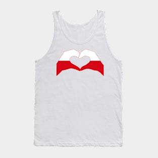 We Heart Poland Patriot Flag Series Tank Top